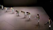 Vidéo - Déserts d\'amour, extraits à Argenteuil - plan plongée - Fonds Dominique Bagouet - Carnets Bagouet - FANA Danse & Arts vivants