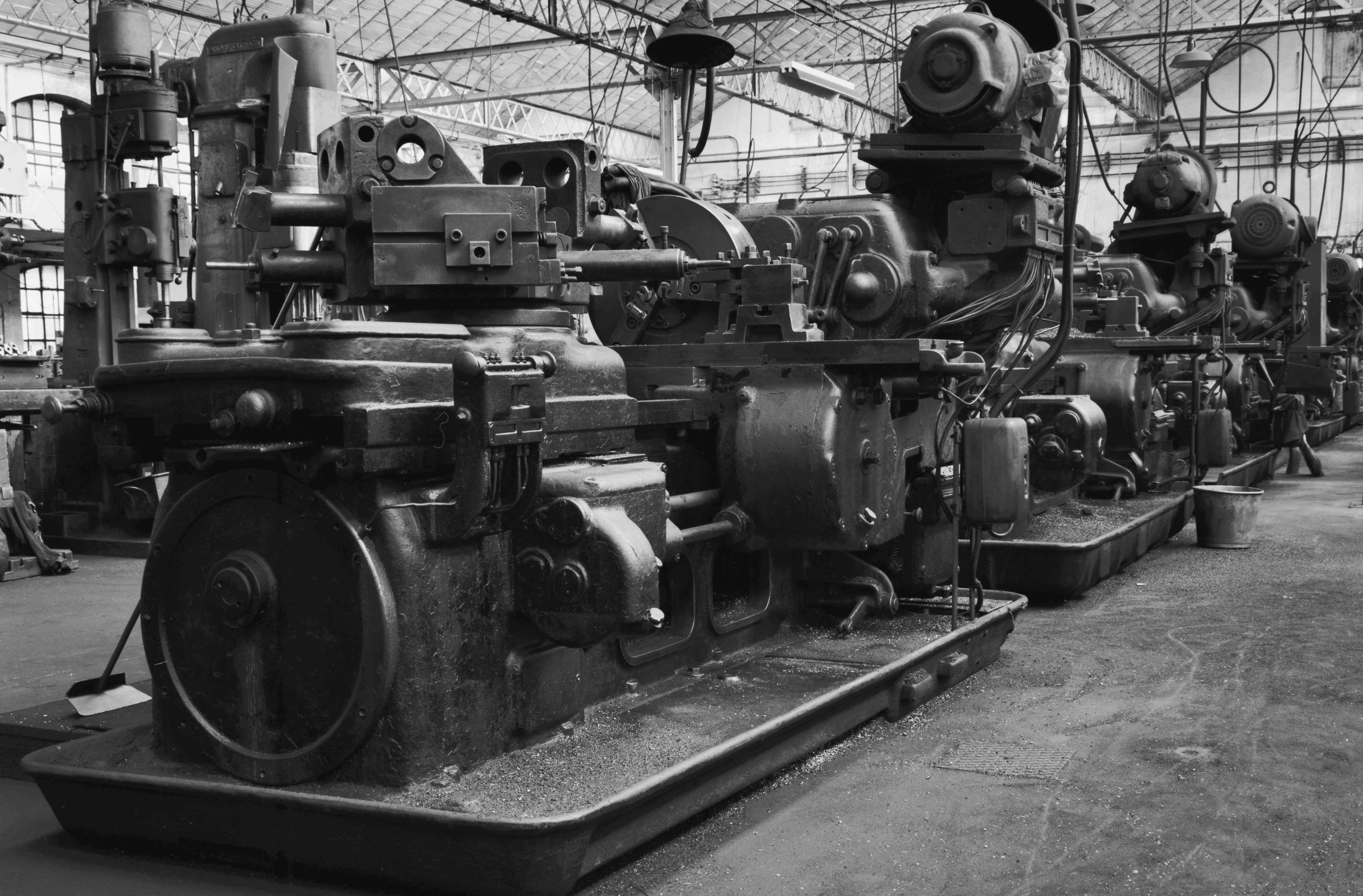 Atelier de fabrication des pompes, usine Japy (Le Rondelot)