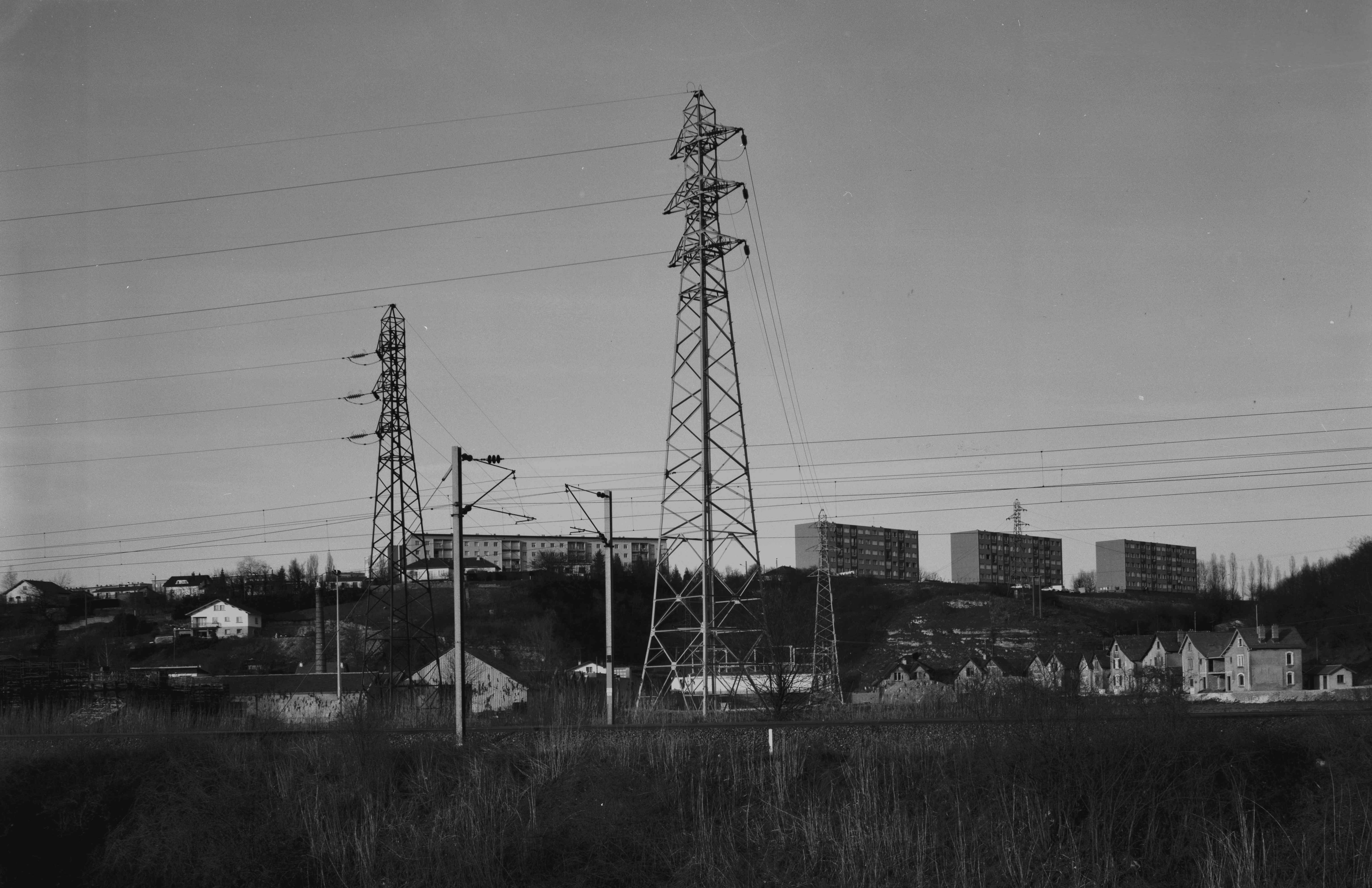 Cités à proximité du chemin de fer