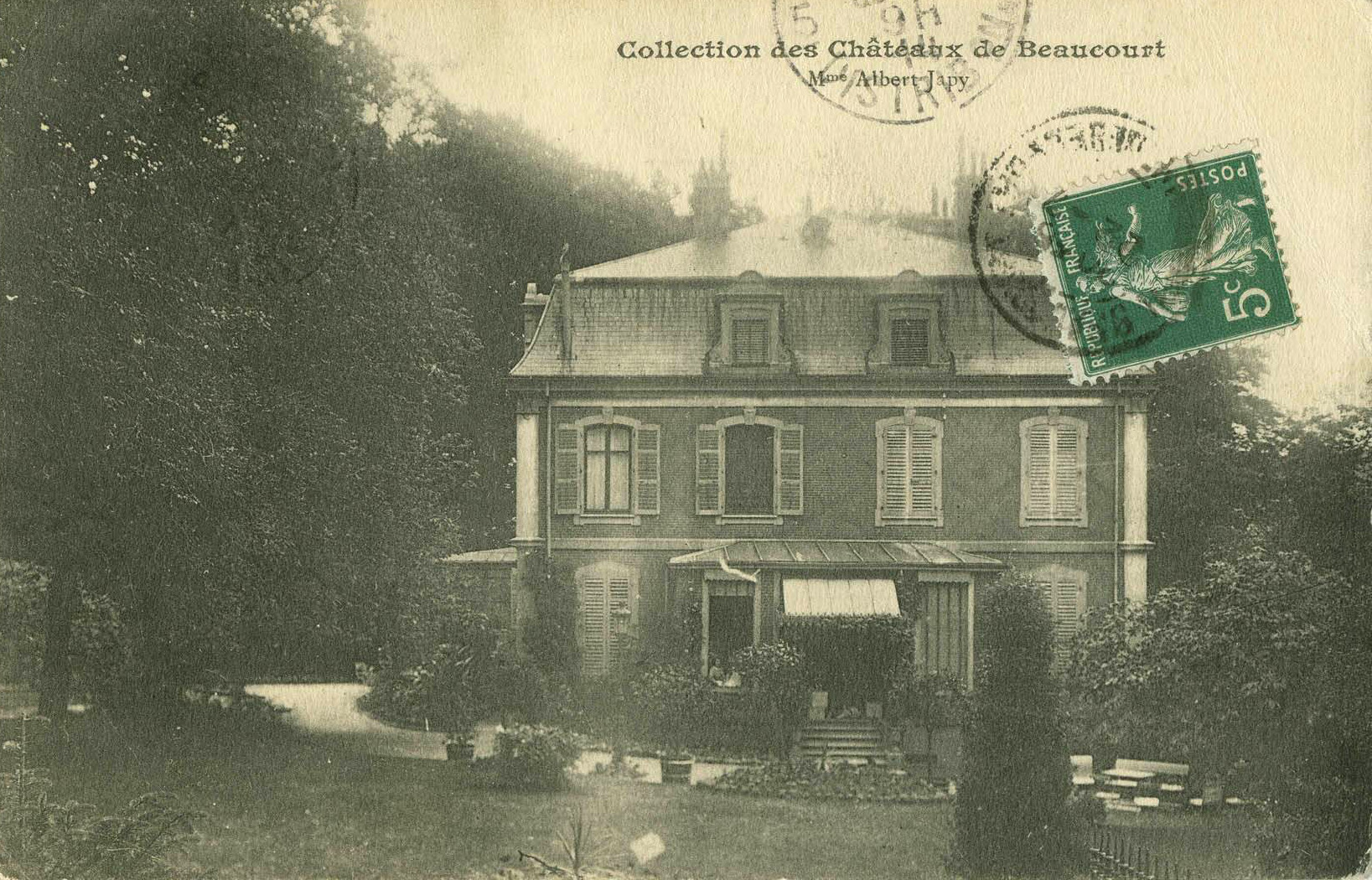 Collection des châteaux de Beaucourt, Mme Albert Japy