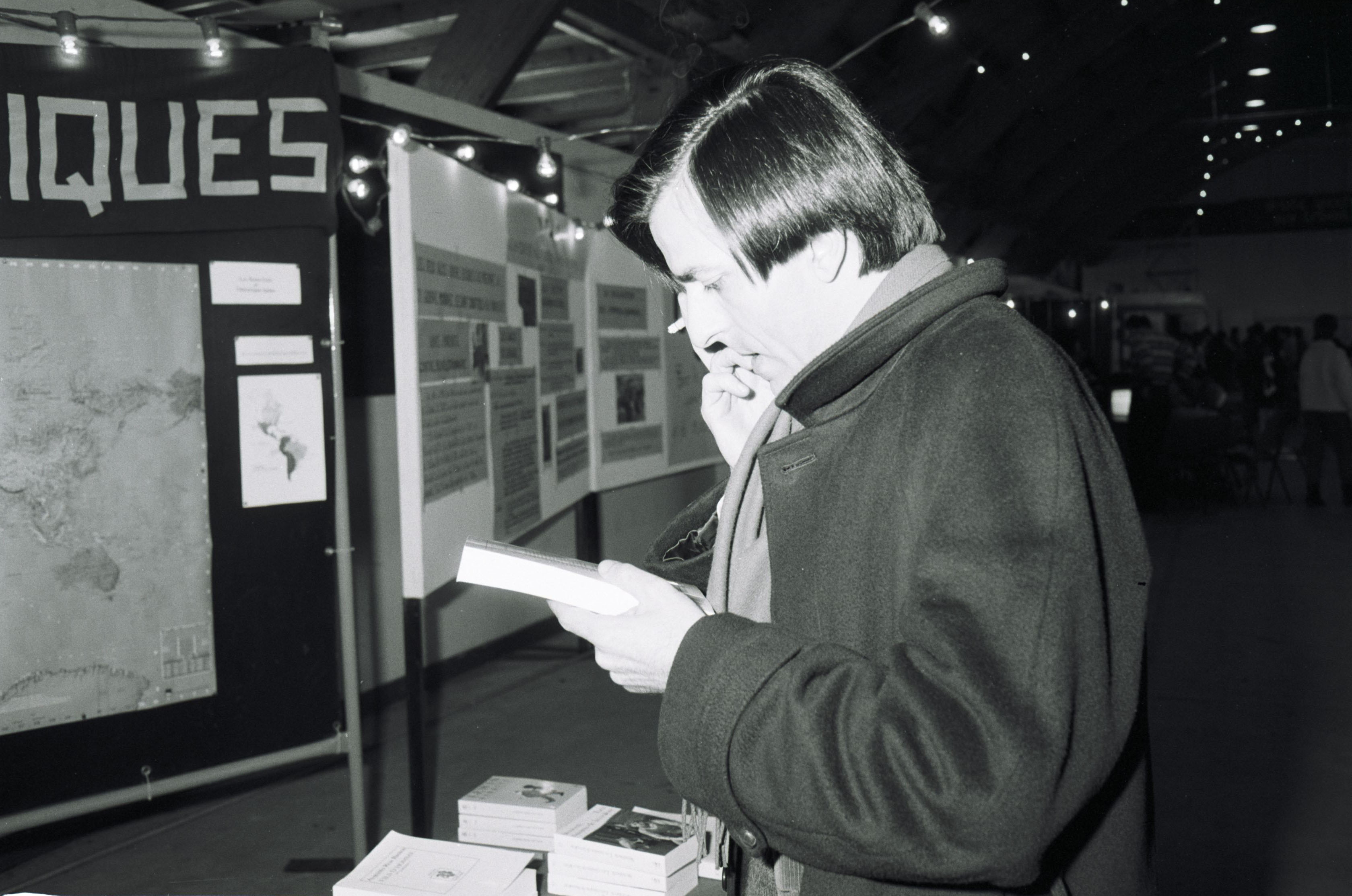 Jean-Paul Goux (meeting du syndicat Lutte Ouvrière)