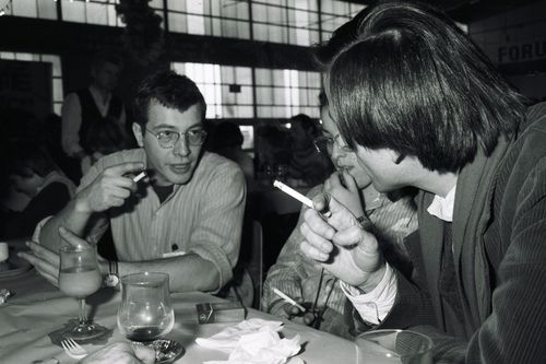 Jean-Paul Goux (meeting du syndicat Lutte Ouvrière)