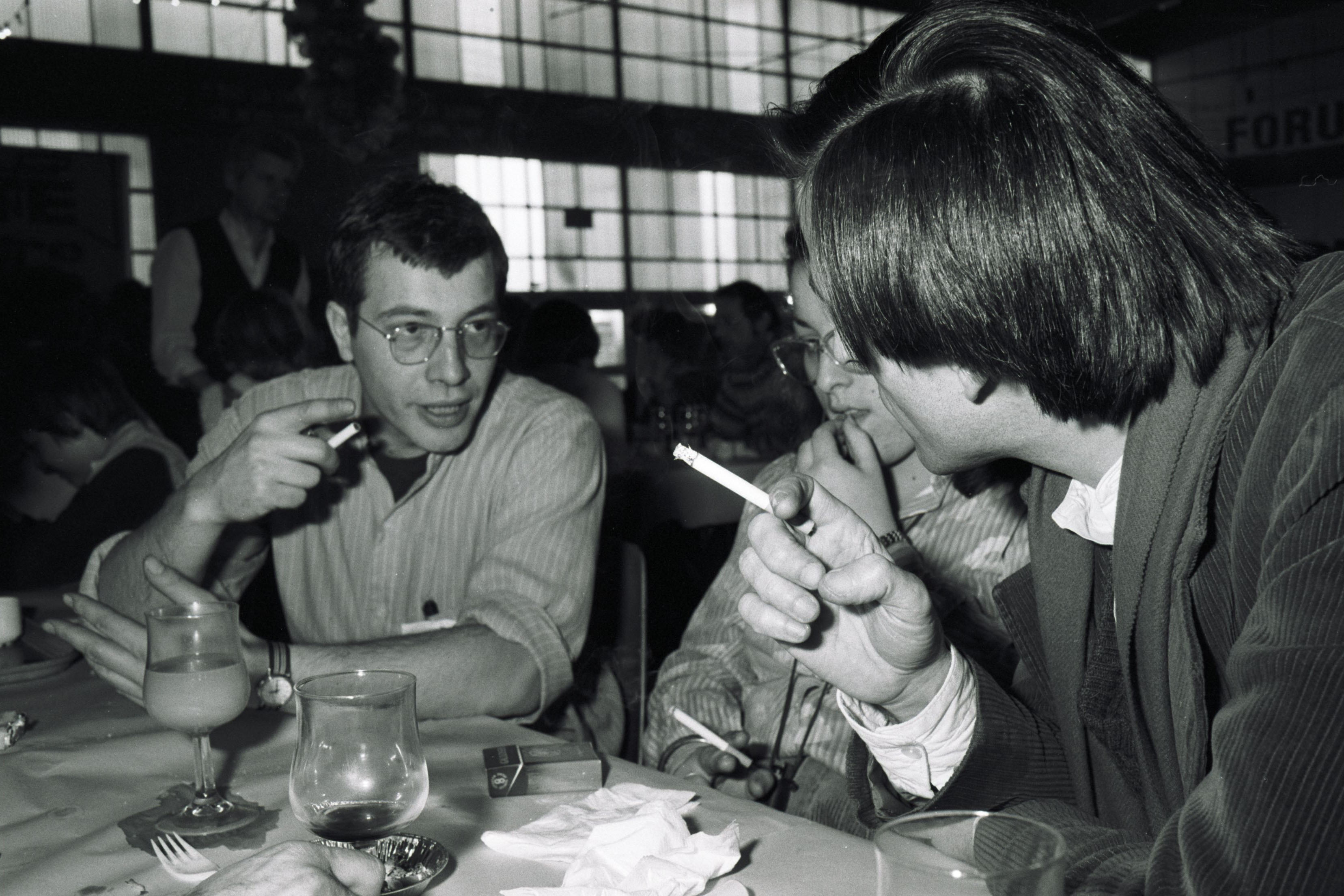 Jean-Paul Goux (meeting du syndicat Lutte Ouvrière)