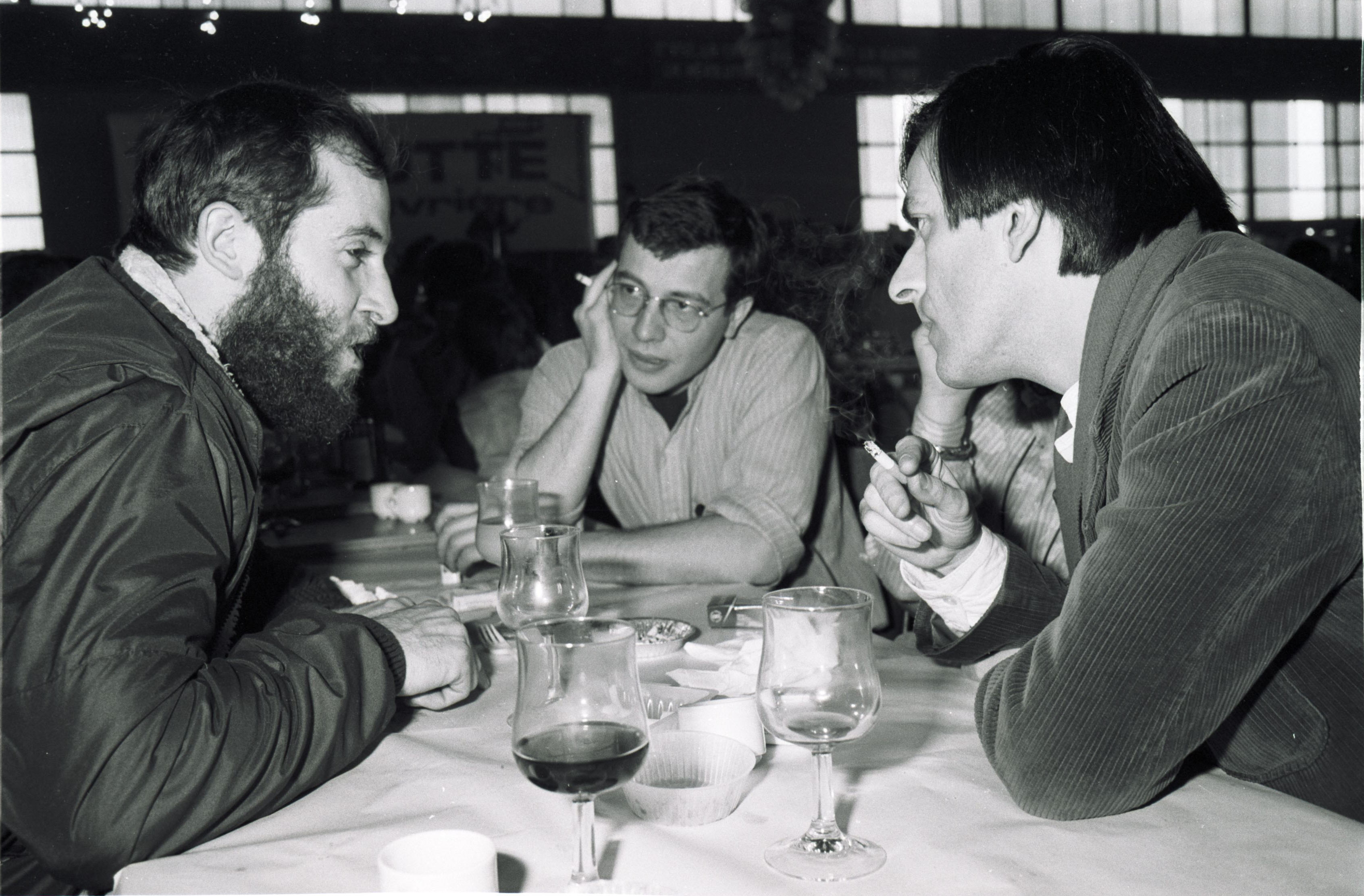 Jean-Paul Goux (meeting du syndicat Lutte Ouvrière)