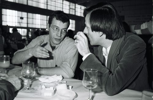 Jean-Paul Goux (meeting du syndicat Lutte Ouvrière)