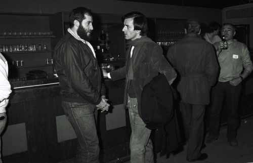 Jean-Paul Goux (meeting du syndicat Lutte Ouvrière)