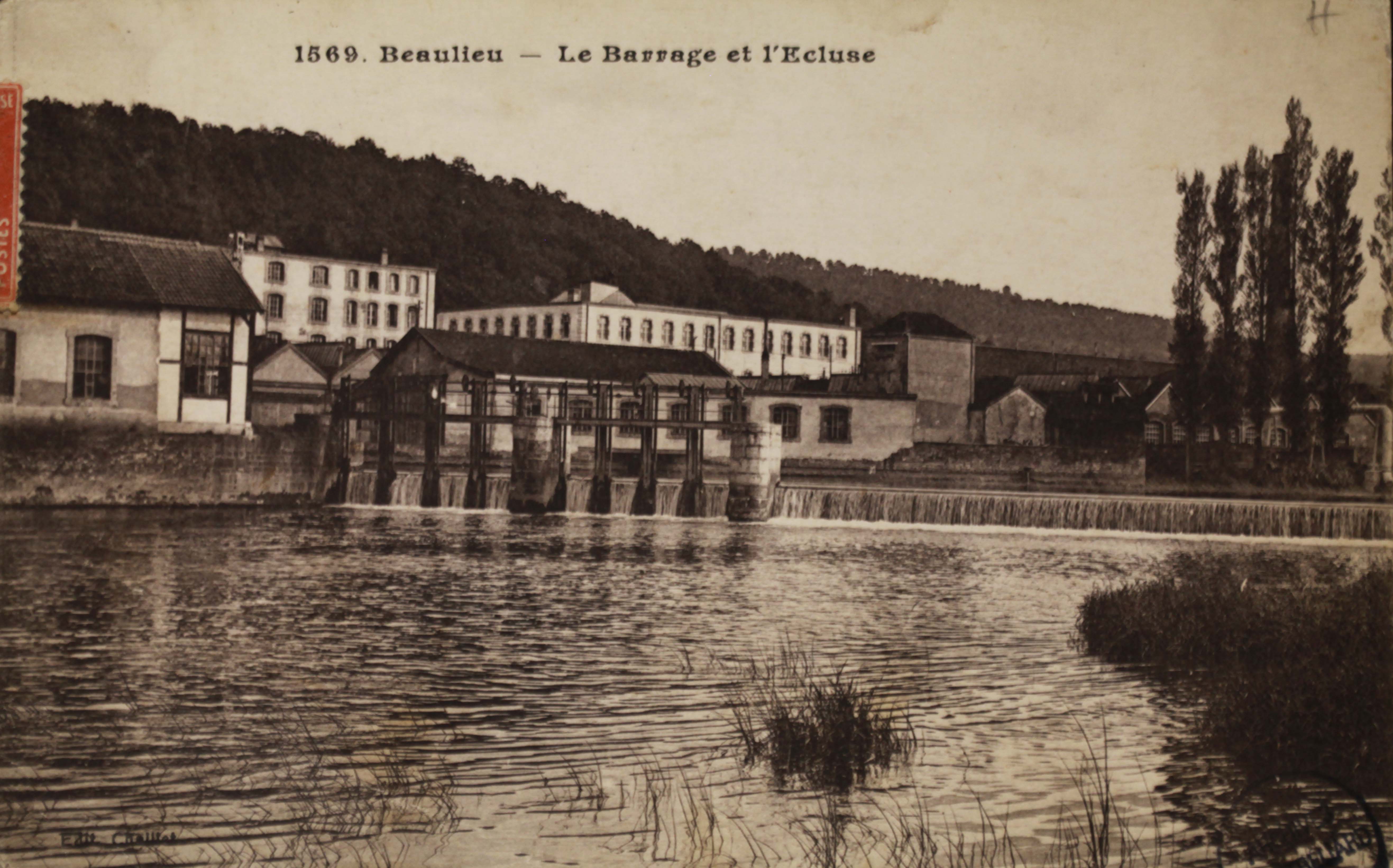 Le barrage et l'écluse