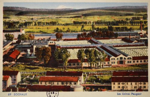 Les usines Peugeot