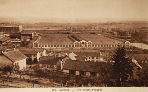 Les usines Peugeot