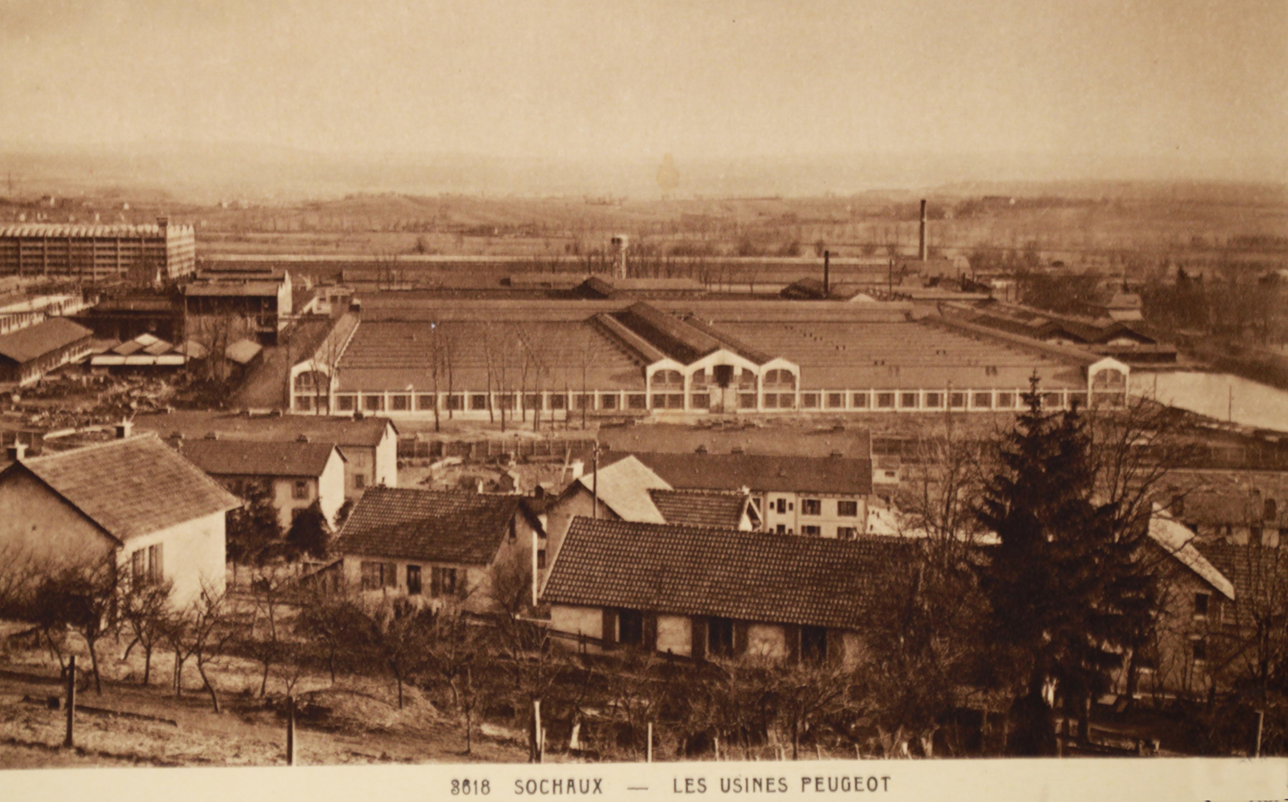 Les usines Peugeot