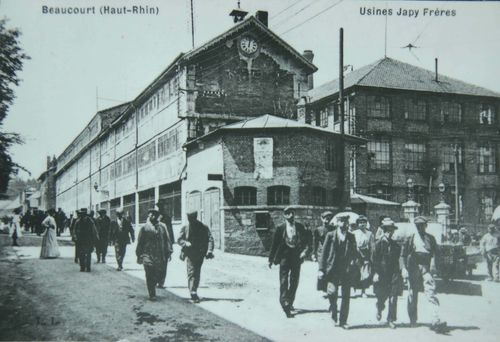 Usine Japy - Sortie d'usine